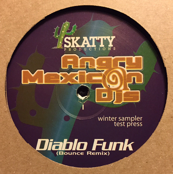 Angry Mexican DJs - Winter Sampler Test Press | Skatty Productions (SKATTY 008) - main