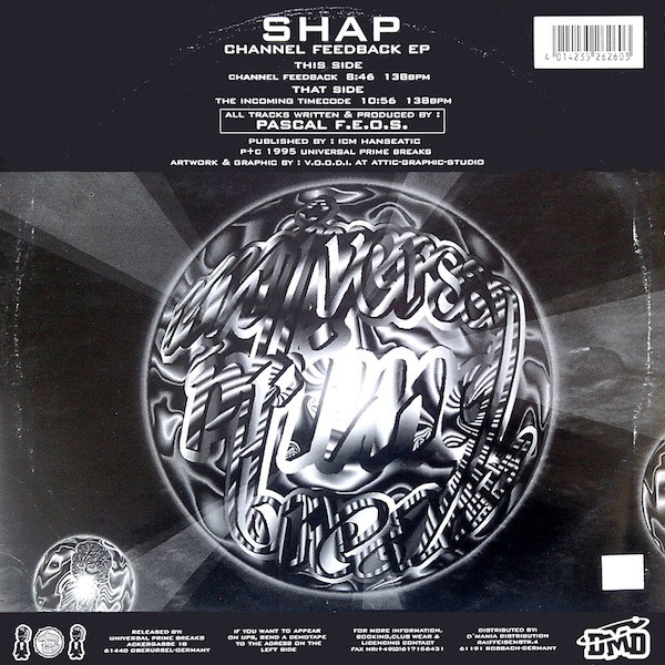 Shap - Channel Feedback EP | Universal Prime Breaks (UPB008) - 4 Shap - Channel Feedback EP | Universal Prime Breaks (UPB008) - 4