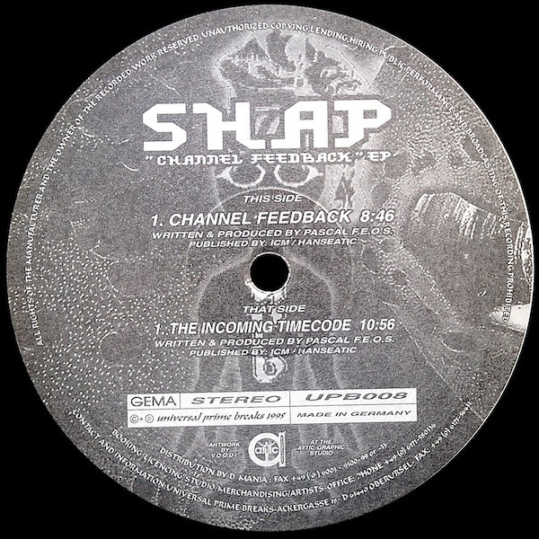 Shap - Channel Feedback EP | Universal Prime Breaks (UPB008) - 2 Shap - Channel Feedback EP | Universal Prime Breaks (UPB008) - 2