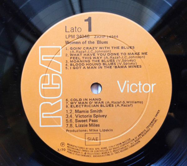 Various - Women Of The Blues | RCA Victor (LPM 34046) - 3