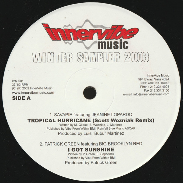 Various - Winter Sampler 2003 | InnerVibe Music (IVM 001)