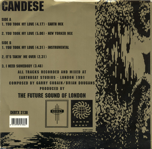 Candese - You Took My Love | Debut (DEBTX 3138) - 2 Candese - You Took My Love | Debut (DEBTX 3138) - 2