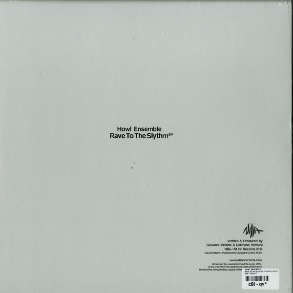 Howl Ensemble - Rave To The Slythm Ep | Nilla (Nilla010) - 2 Howl Ensemble - Rave To The Slythm Ep | Nilla (Nilla010) - 2