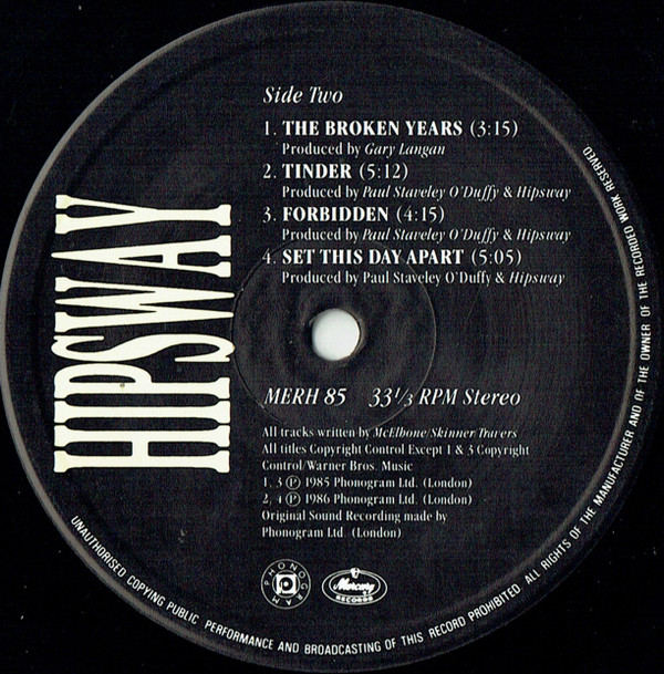 Hipsway - Hipsway | Mercury (MERH 85) - 4 Hipsway - Hipsway | Mercury (MERH 85) - 4