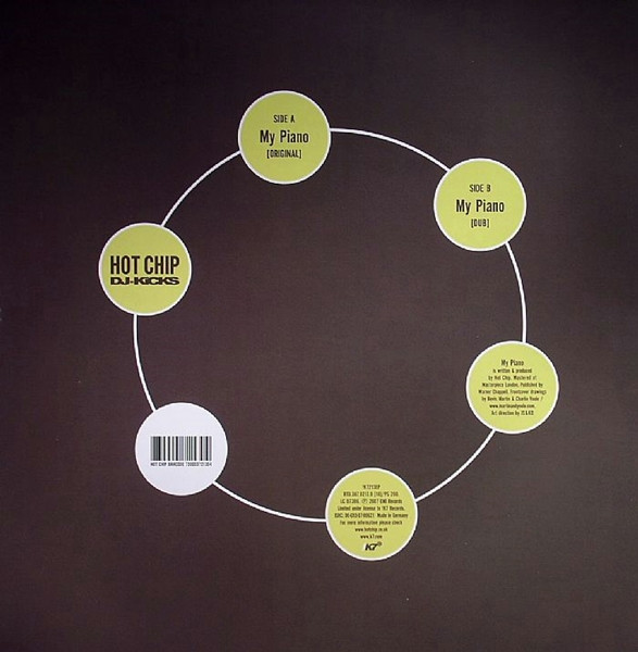 Hot Chip - DJ-Kicks - My Piano | !K7 Records (!K7213EP) - 2