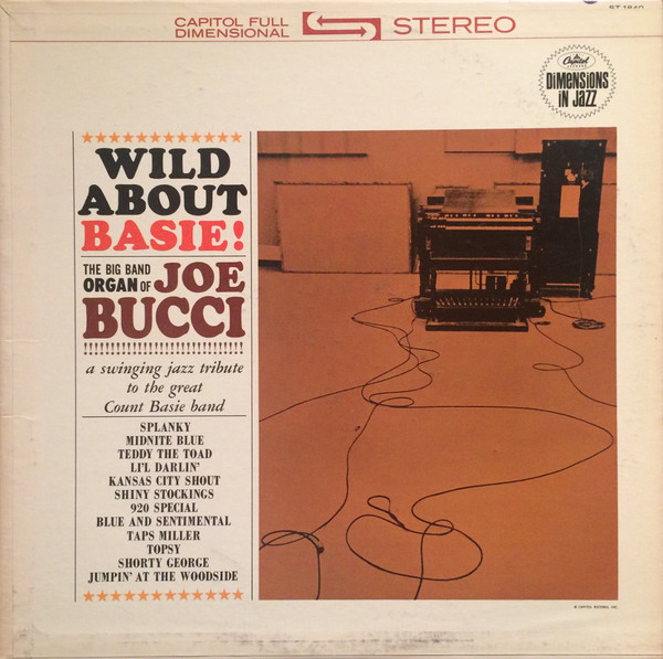 The Joe Bucci Duo - Wild About Basie! | Capitol Records (ST 1840)