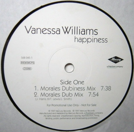 Vanessa Williams - Happiness | Mercury (568 045-1)