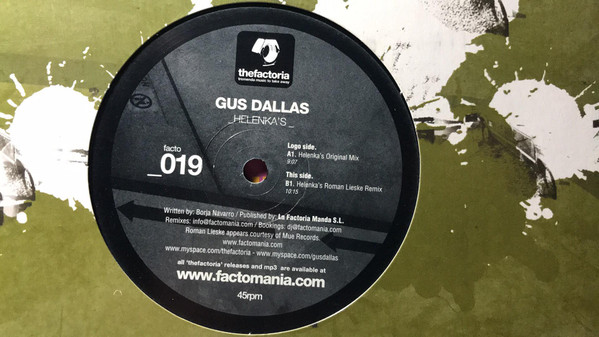 Gus Dallas - Helenka's | The Factoria (facto_019) - main