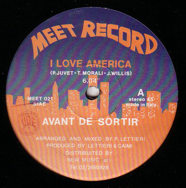 Avant De Sortir - I Love America | Meet Records (MEET 021) - 3 Avant De Sortir - I Love America | Meet Records (MEET 021) - 3
