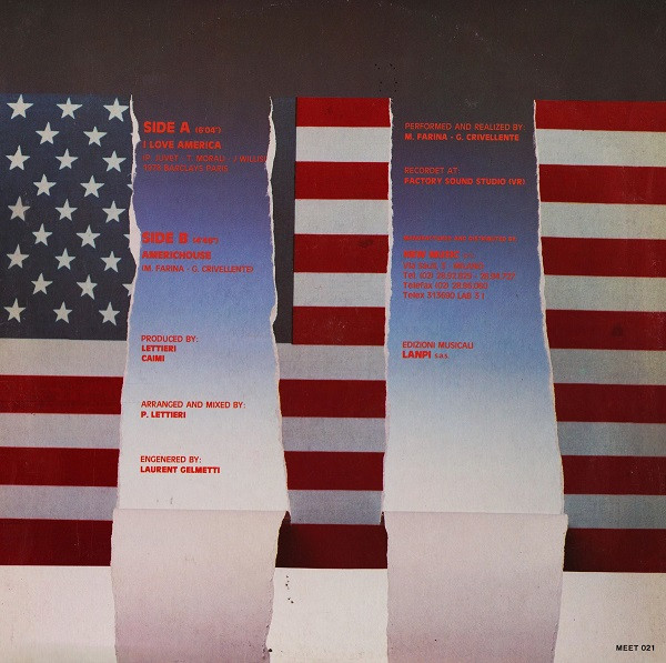 Avant De Sortir - I Love America | Meet Records (MEET 021) - 2 Avant De Sortir - I Love America | Meet Records (MEET 021) - 2