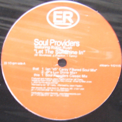Soul Providers Featuring Robin Rush - Let The Sunshine In | Elan Records (ELAN 1015) - main Soul Providers Featuring Robin Rush - Let The Sunshine In | Elan Records (ELAN 1015) - main