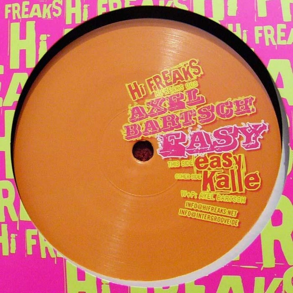 Axel Bartsch - Easy | Hi Freaks (HIFREAKS 008) - main