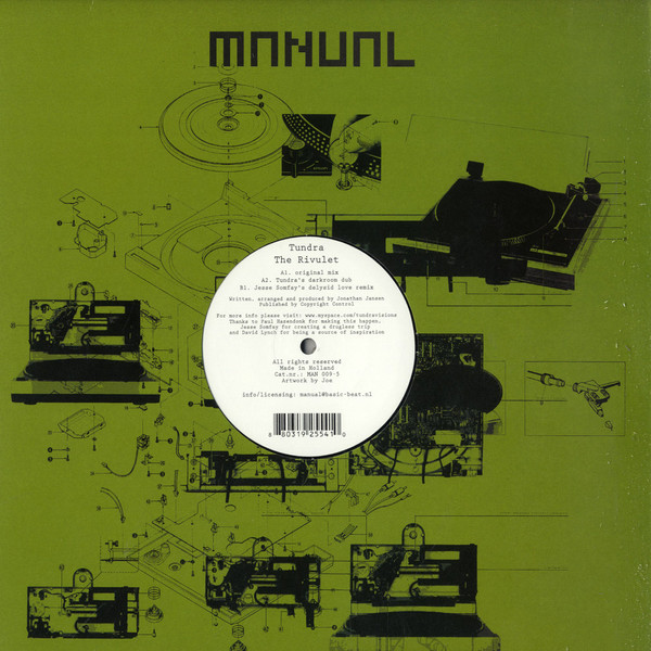 Tundra - The Rivulet | Manual Music (MAN 009-5) - main