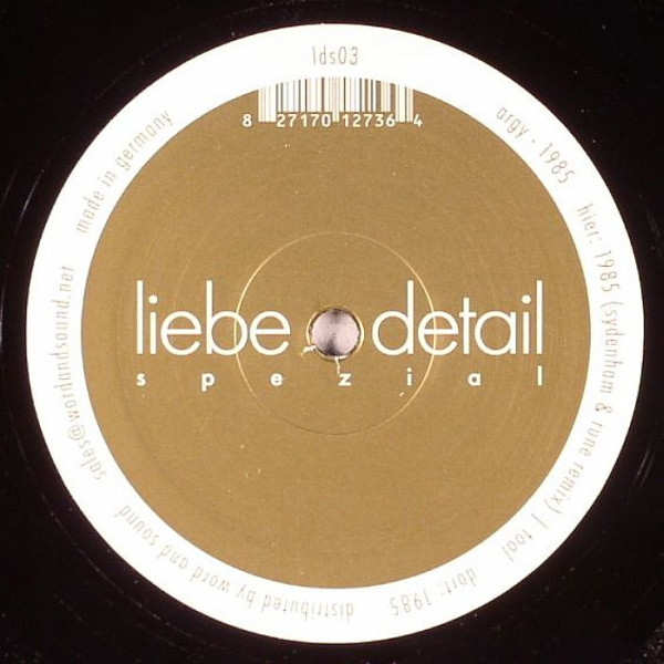 Argy - 1985 | liebe*detail spezial (lds03)