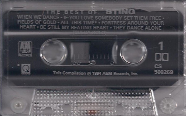 Sting - Fields Of Gold: The Best Of Sting 1984 - 1994 | A&M Records (CS 500269) - 4