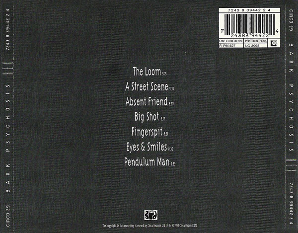 Bark Psychosis - Hex | Circa (CIRCD 29) - 2