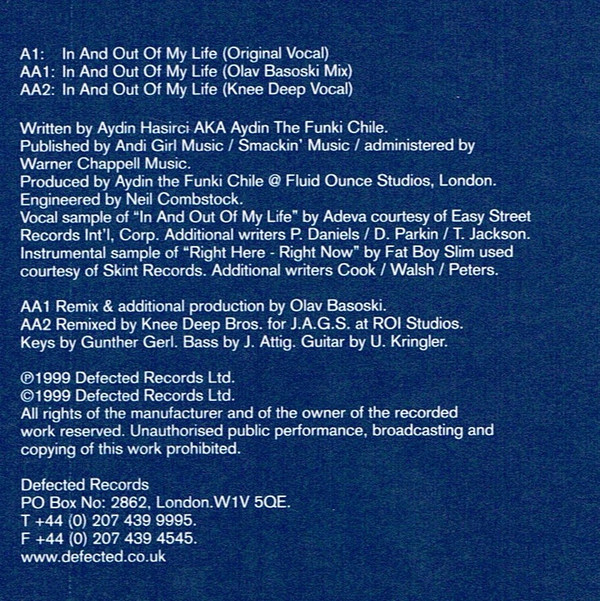 ATFC Presents OnePhatDeeva - In And Out Of My Life | Defected (DEFECT8) - 6 ATFC Presents OnePhatDeeva - In And Out Of My Life | Defected (DEFECT8) - 6
