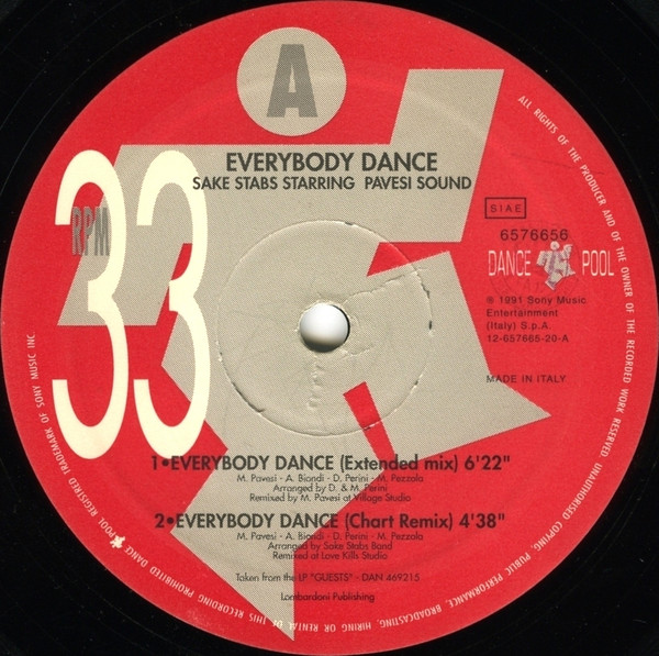 Sake Stabs Starring Pavesi Sound - Everybody Dance | Dance Pool (6576656) - main