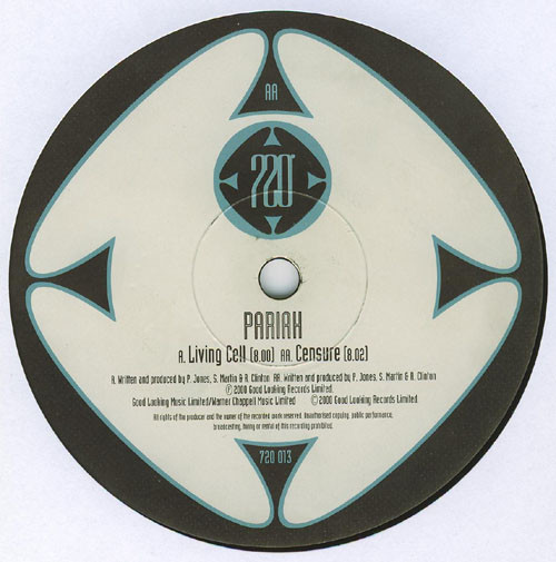 Pariah - Living Cell / Censure | 720 Degrees (720 013)