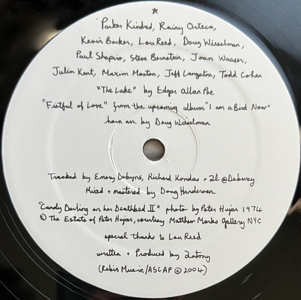 Antony And The Johnsons - The Lake | Secretly Canadian (SC 113) - 4