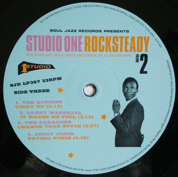 Various - Studio One Rocksteady Volume 2 (Rocksteady, Soul And Early Reggae At Studio One: The Soul Of Young Jamaica) (2LP) [Vinyl] | Soul Jazz Records (SJR LP367) - 7
