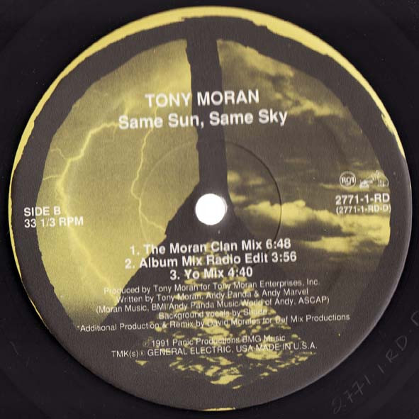 Tony Moran - Same Sun, Same Sky | RCA (2771-1-RD) - 4 Tony Moran - Same Sun, Same Sky | RCA (2771-1-RD) - 4