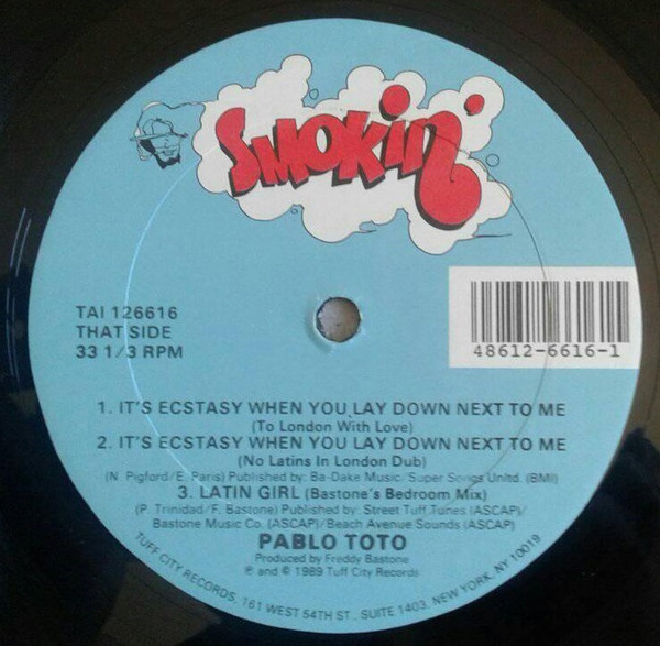 Pablo Toto - Latin Girl | Smokin' (TAI 126616) - 4