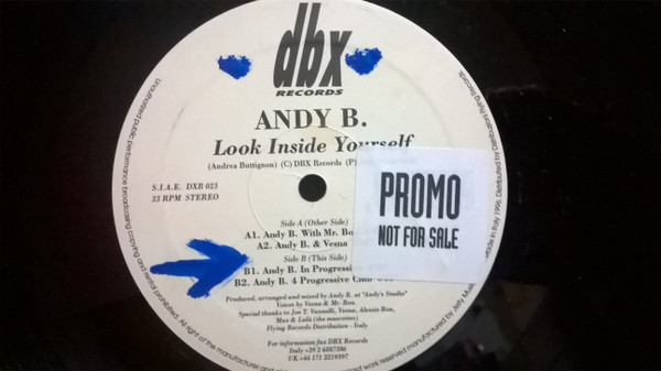Andy B. - Look Inside Yourself | DBX Records (DBX 023)