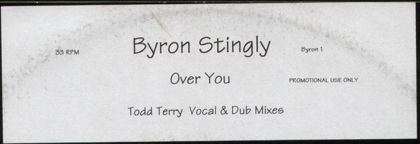Byron Stingily - Over You | Not On Label (Byron Stingily) (Byron 1) - main
