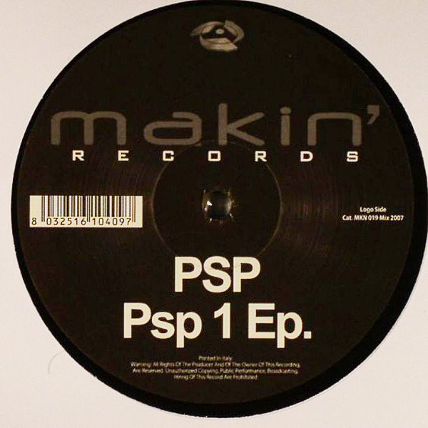 PSP - PSP 1 EP | Makin' Records (MKN 019) - main