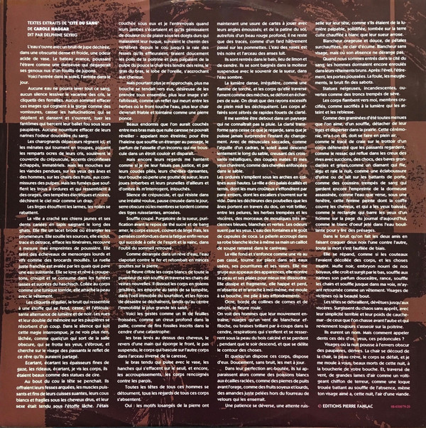 Steven Brown & Delphine Seyrig - De Doute Et De Grace | Crammed Discs (MTM 22 LP) - 5 Steven Brown & Delphine Seyrig - De Doute Et De Grace | Crammed Discs (MTM 22 LP) - 5