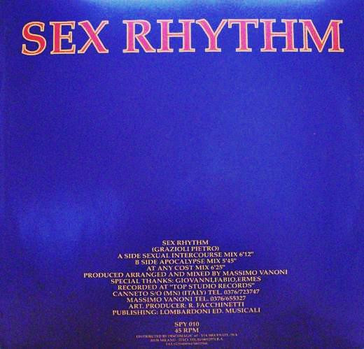 Sexual Intercourse - Sex Rhythm | Spyder Records (SPY 010) - 2 Sexual Intercourse - Sex Rhythm | Spyder Records (SPY 010) - 2