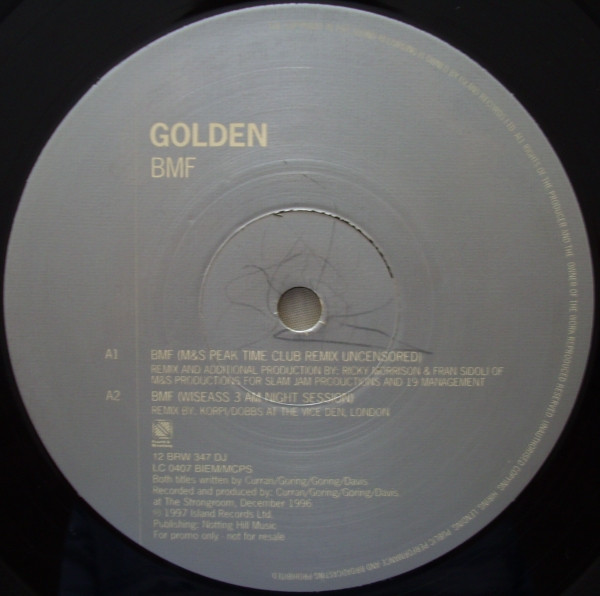 Golden - BMF | 4th & Broadway (12 BRW 347 DJ) - main Golden - BMF | 4th & Broadway (12 BRW 347 DJ) - main