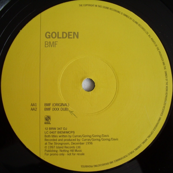 Golden - BMF | 4th & Broadway (12 BRW 347 DJ) - 2 Golden - BMF | 4th & Broadway (12 BRW 347 DJ) - 2