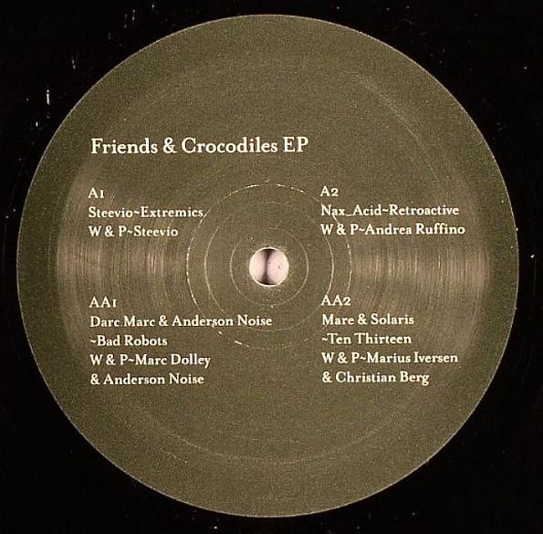 Various - Friends & Crocodiles EP | Disappear Here (DH001) - main Various - Friends & Crocodiles EP | Disappear Here (DH001) - main