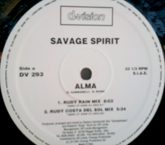 Savage Spirit - Alma | D:vision Records (DV 293) - 3 Savage Spirit - Alma | D:vision Records (DV 293) - 3