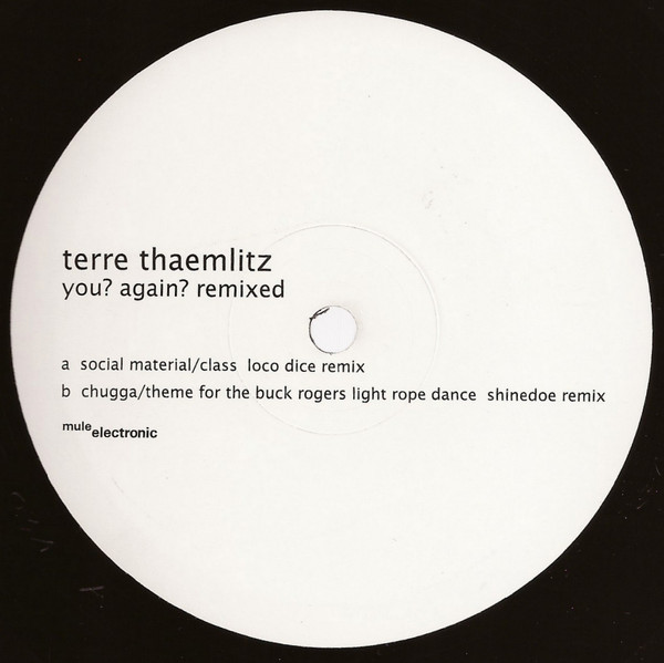Terre Thaemlitz - You? Again? Remixed | Mule Electronic (MULE 031) - main Terre Thaemlitz - You? Again? Remixed | Mule Electronic (MULE 031) - main