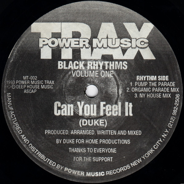 Black Rhythms - Can You Feel It | Power Music Trax (MT-002) - 2 Black Rhythms - Can You Feel It | Power Music Trax (MT-002) - 2