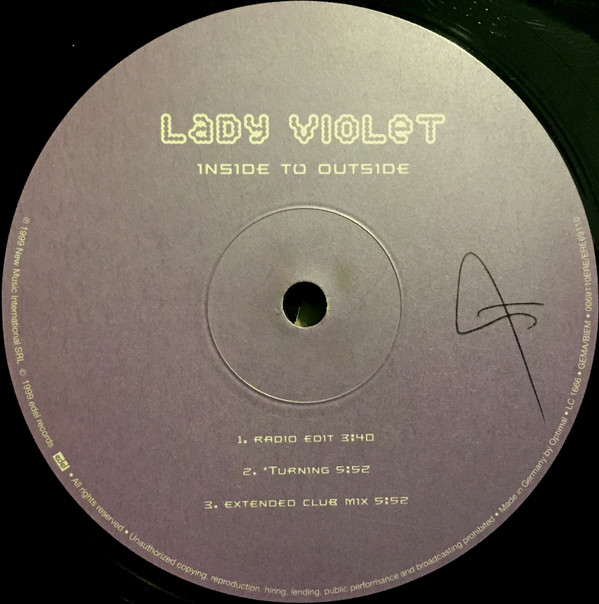 Lady Violet - Inside To Outside | Edel Records (0069110ERE) - 2 Lady Violet - Inside To Outside | Edel Records (0069110ERE) - 2