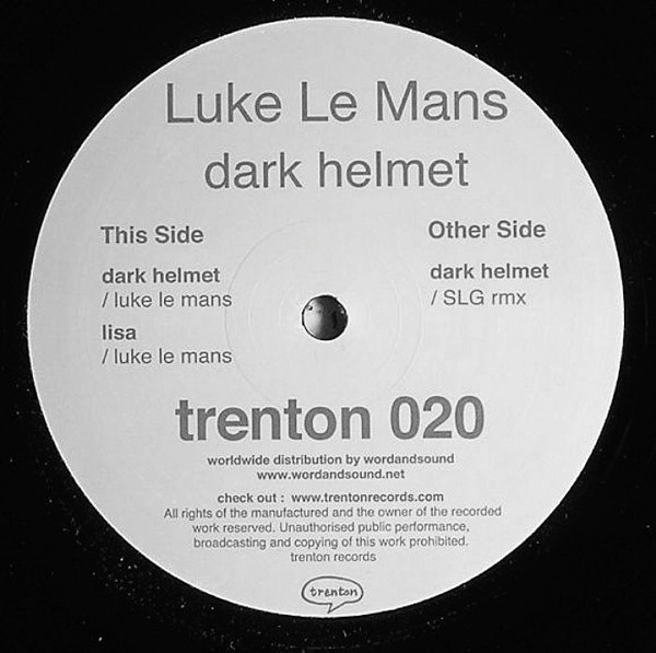 Luke Le Mans - Dark Helmet | Trenton Records (trenton020)