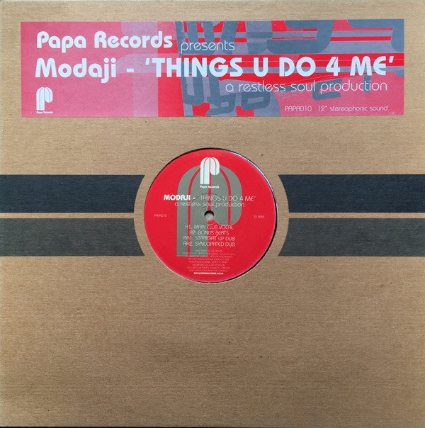 Modaji - Things U Do 4 Me | Papa Records (PAPA010)