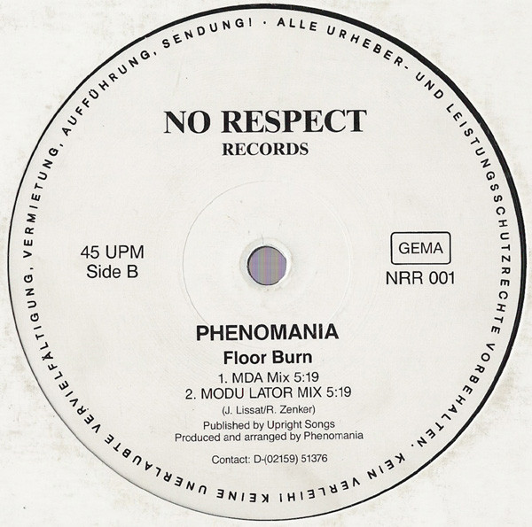 Phenomania - Who Is Elvis? | No Respect Records (NRR 001) - 2