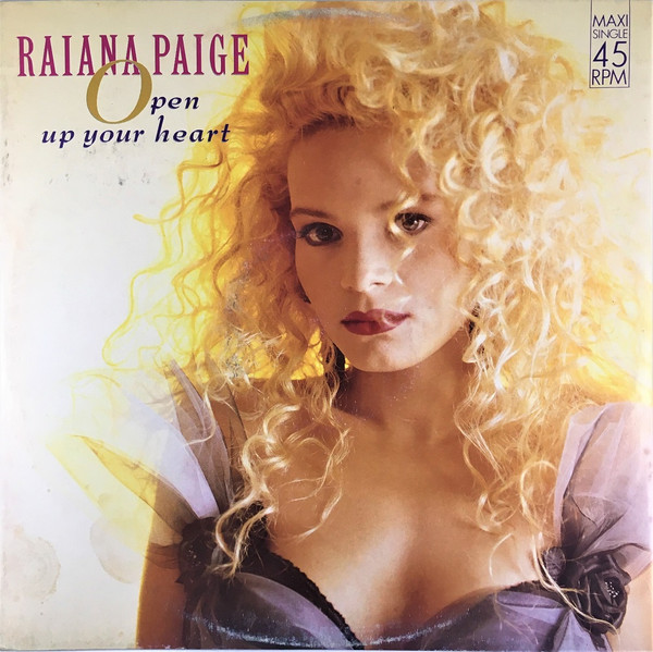Raiana Paige - Open Up Your Heart | Sleeping Bag Records (INT 126.120) - main Raiana Paige - Open Up Your Heart | Sleeping Bag Records (INT 126.120) - main