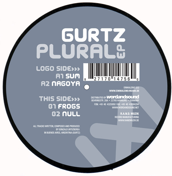 Gurtz - Plural EP | Einmaleins Musik (EINMALEINS 022) - 3 Gurtz - Plural EP | Einmaleins Musik (EINMALEINS 022) - 3