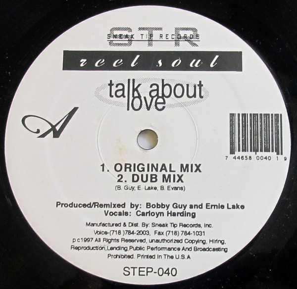 Reel Soul - Talk About Love | Sneak Tip Records (STEP-040) - main Reel Soul - Talk About Love | Sneak Tip Records (STEP-040) - main