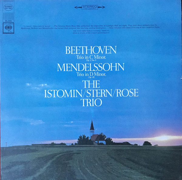Trio In C Minor, Op. 1, No. 3 / Trio In D Minor, Op. 49