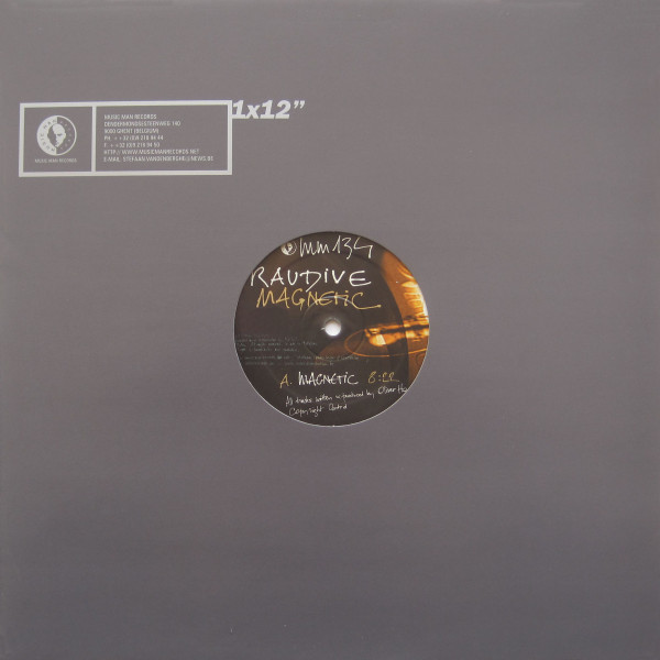 Raudive - Magnetic | Music Man Records (MM 134) - main Raudive - Magnetic | Music Man Records (MM 134) - main