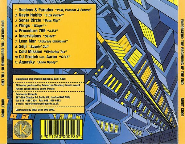 Various - Enforcers: The Beginning Of The End | Reinforced Records (RIVET CD09) - 2