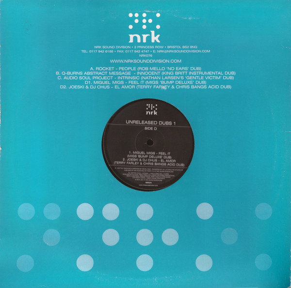 Various - NRK Unreleased Dubs 1 | NRK Sound Division (NRK076) - 2 Various - NRK Unreleased Dubs 1 | NRK Sound Division (NRK076) - 2