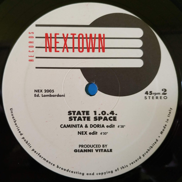 State 1.0.4. - State Space | Nex Town Records (NEX 2005) - 4 State 1.0.4. - State Space | Nex Town Records (NEX 2005) - 4